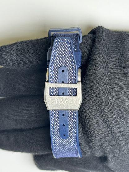 IWC Pilot's 42mm Blue Dial Watch Ref# IW389404 - Happy Jewelers Fine Jewelry Lifetime Warranty