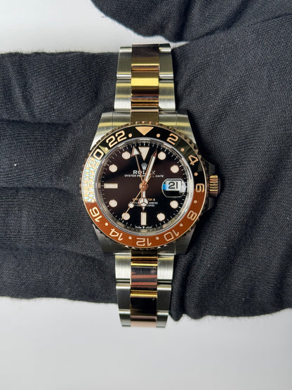 Rolex GMT-Master II 40mm Black Dial Watch Ref# 126711CHNR - Happy Jewelers Fine Jewelry Lifetime Warranty