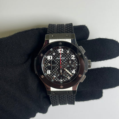Hublot Big Bang 41mm Chronograph Dial Watch Ref# 341.SB.131.RX - Happy Jewelers Fine Jewelry Lifetime Warranty