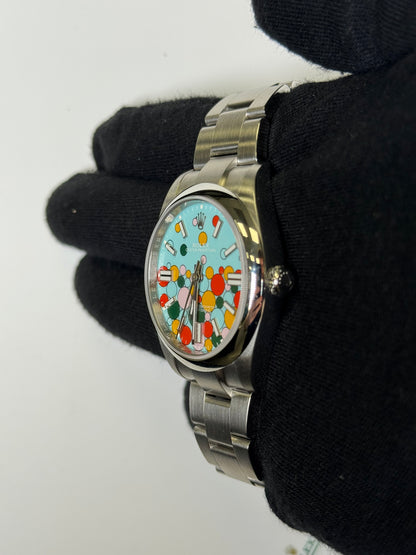 Rolex Oyster Perpetual 41mm Dial Watch Ref# 124300 - Happy Jewelers Fine Jewelry Lifetime Warranty
