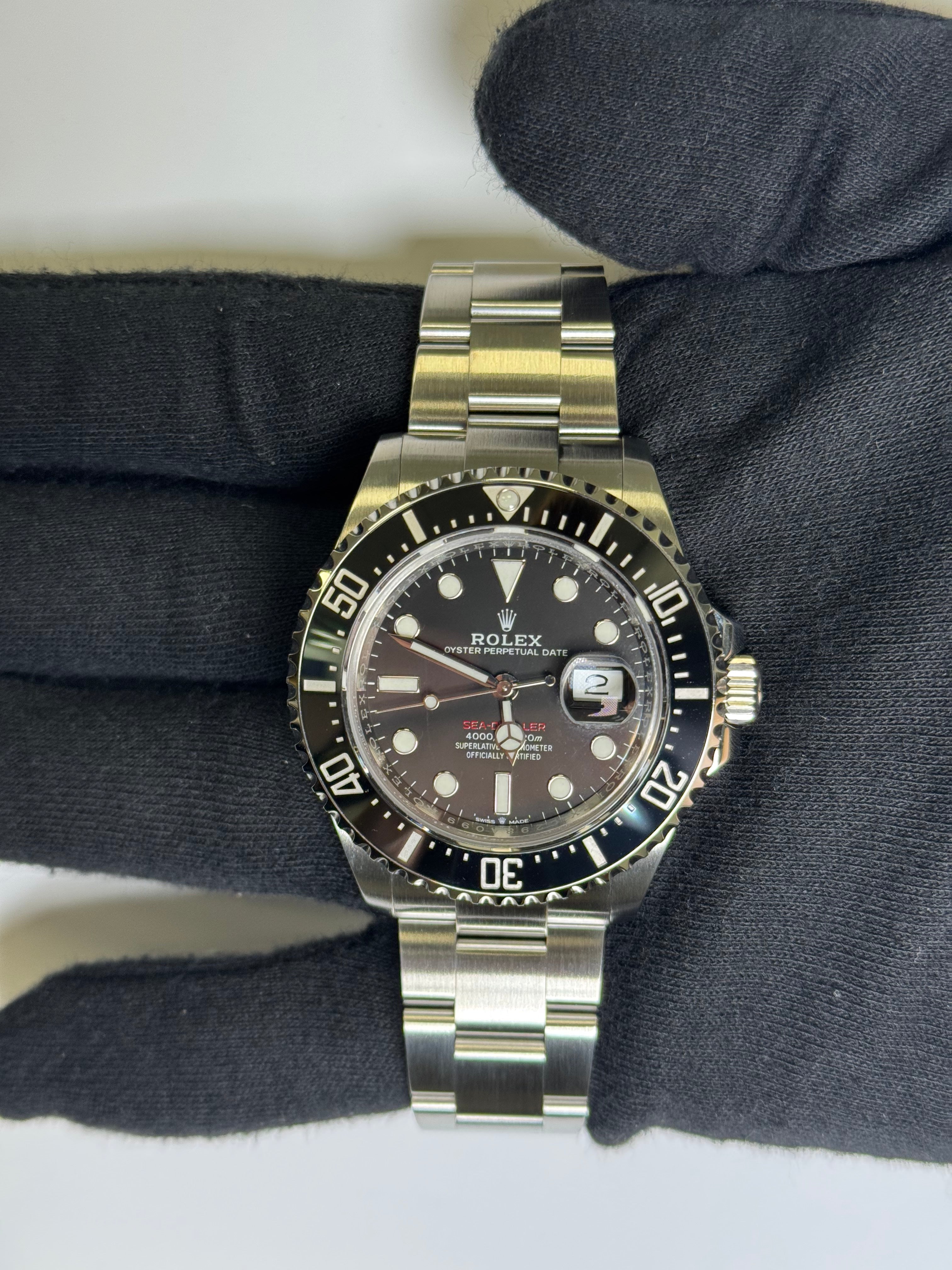 Rolex Sea-Dweller 43mm Black Dial Watch Ref# 126600 - Happy Jewelers Fine Jewelry Lifetime Warranty