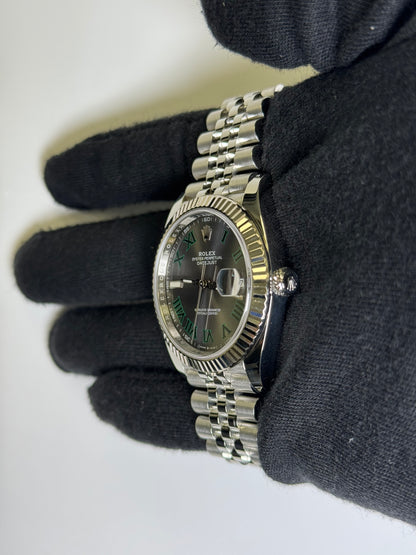 Rolex Datejust 41mm Grey Dial Ref# 126334 - Happy Jewelers Fine Jewelry Lifetime Warranty