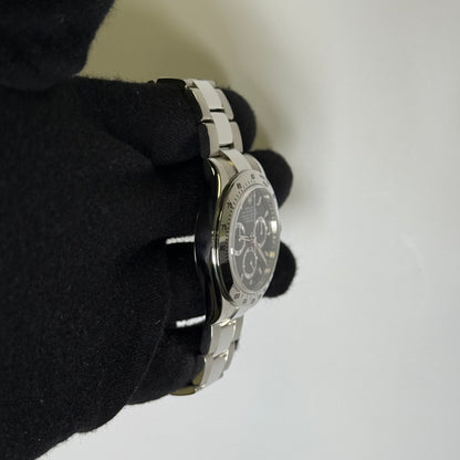 Rolex Daytona 40mm Black Dial Watch Ref# 116520 - Happy Jewelers Fine Jewelry Lifetime Warranty
