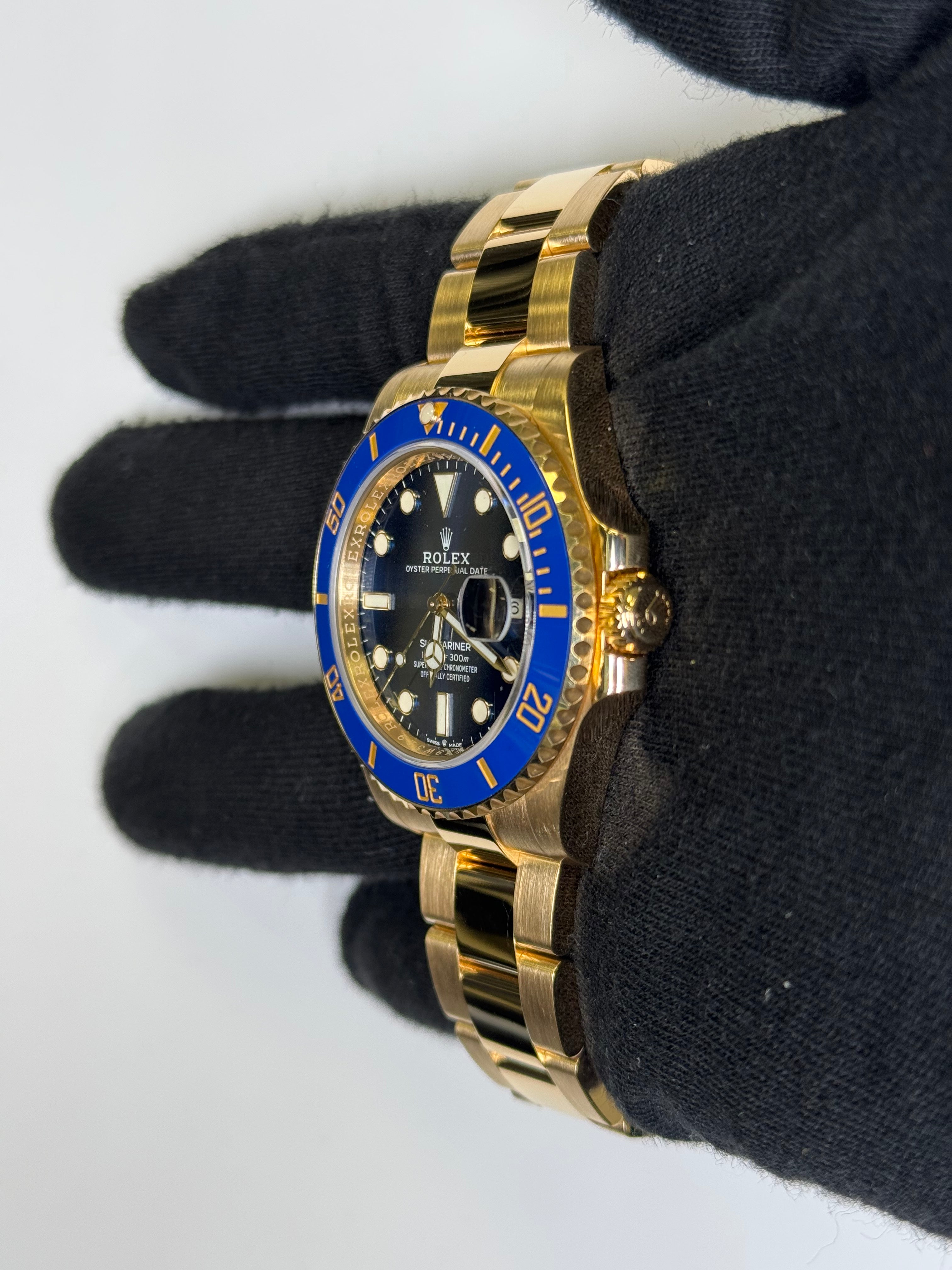 Rolex Submariner 41mm Blue Dial Watch Ref# 126618LB - Happy Jewelers Fine Jewelry Lifetime Warranty