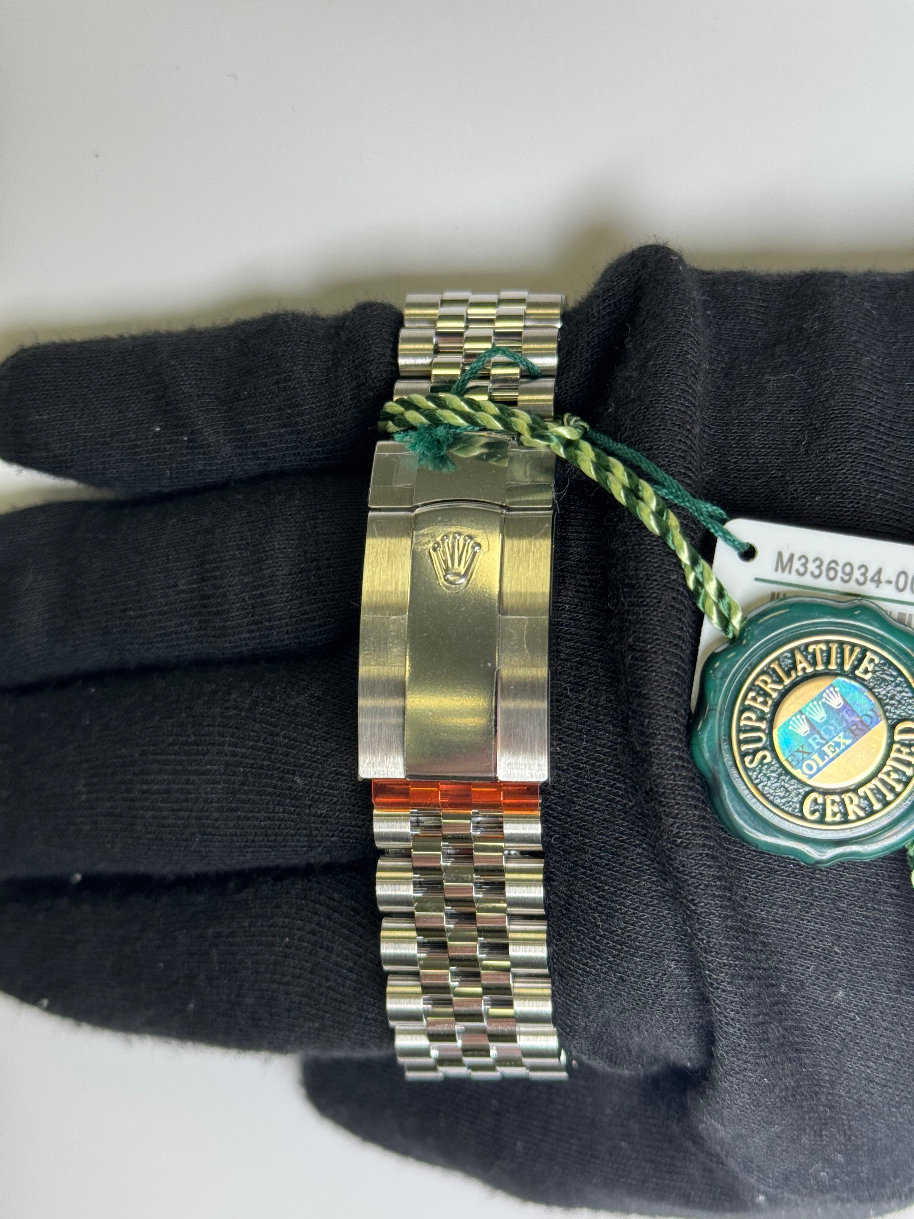 Rolex Sky-Dweller 42mm Green Dial Watch Ref# 336934 - Happy Jewelers Fine Jewelry Lifetime Warranty