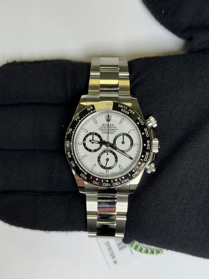Rolex Daytona 40mm White Dial Watch Ref# 126500LN - Happy Jewelers Fine Jewelry Lifetime Warranty