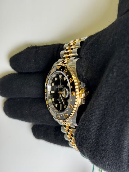 Rolex GMT-Master II 40mm Black Dial Watch Ref# 126713GRNR - Happy Jewelers Fine Jewelry Lifetime Warranty