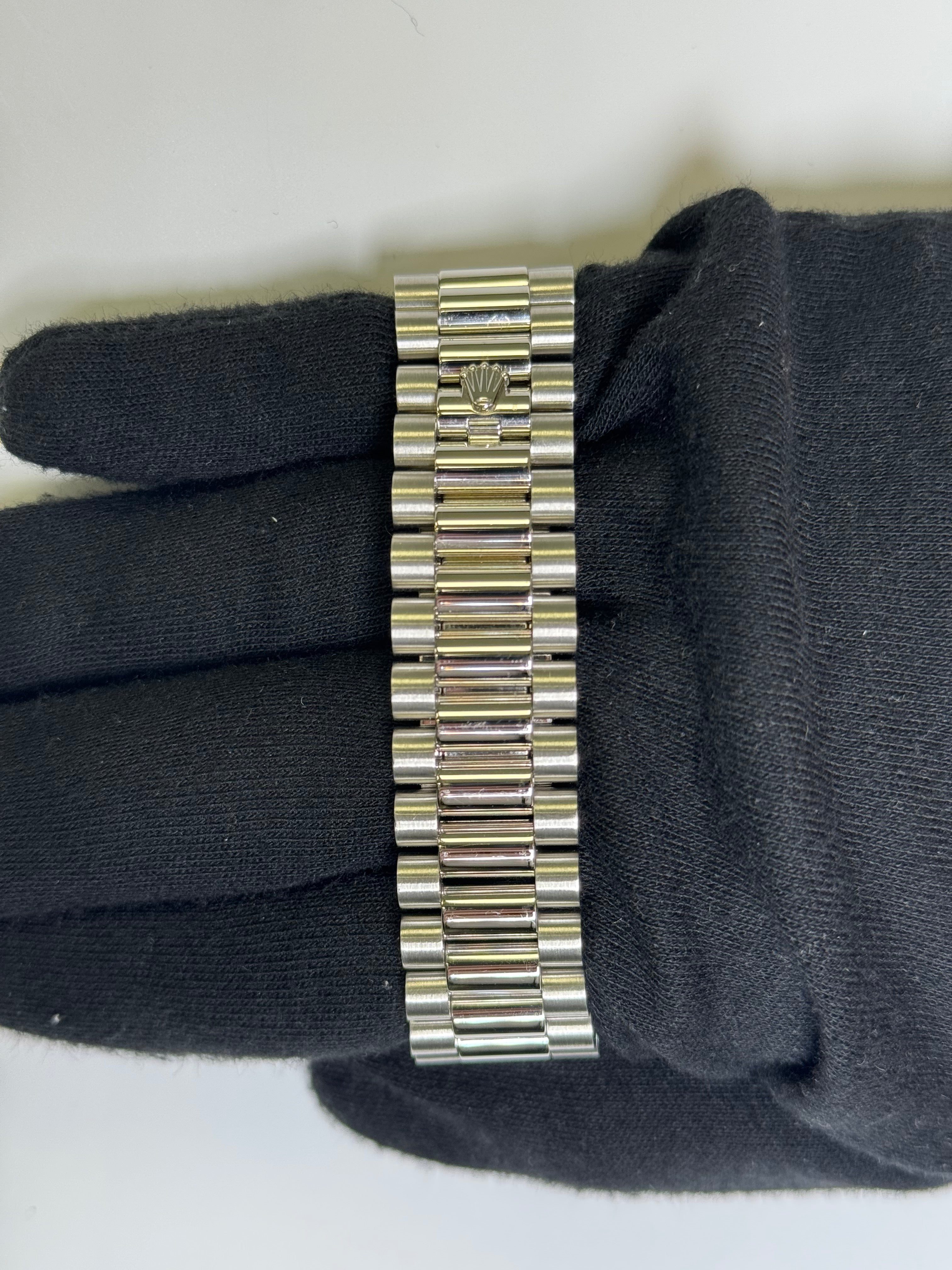 Rolex Day-Date 40mm Blue Dial watch Ref# 228206 - Happy Jewelers Fine Jewelry Lifetime Warranty