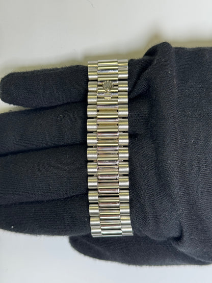 Rolex Day-Date 40mm Blue Dial watch Ref# 228206 - Happy Jewelers Fine Jewelry Lifetime Warranty