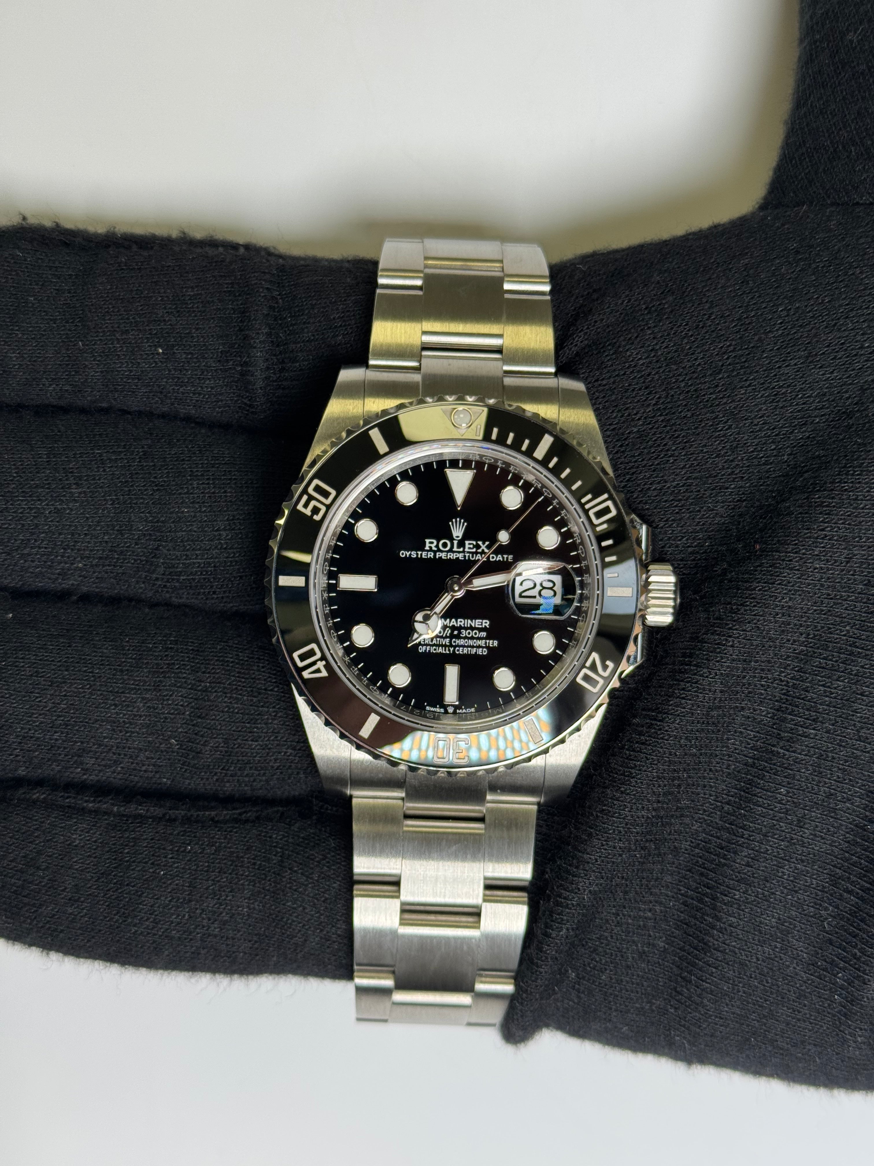 Rolex Submariner 41mm Black Dial Watch Ref# 126610LN - Happy Jewelers Fine Jewelry Lifetime Warranty
