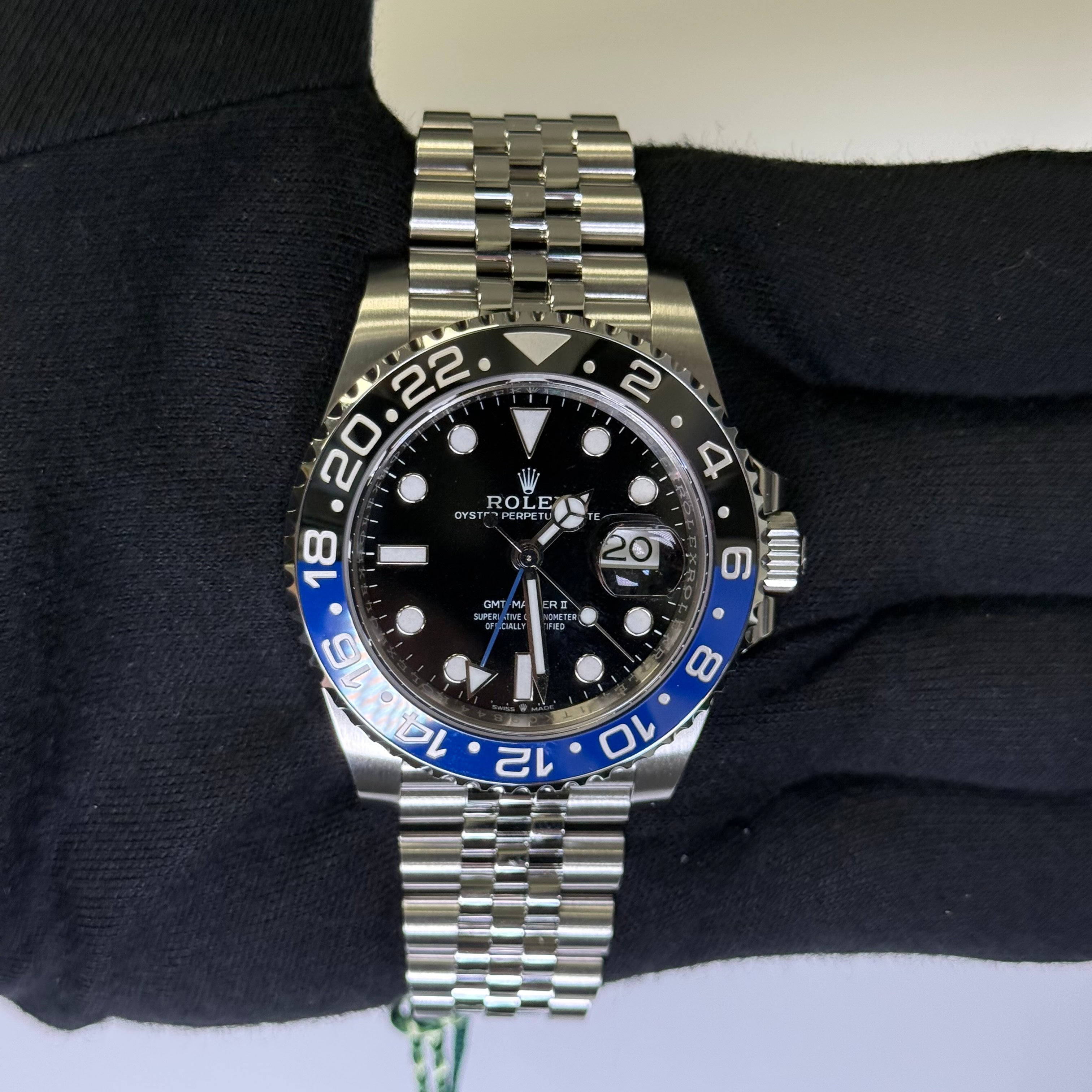 Rolex GMT-Master II 40mm Black Dial Watch Ref# 126710BLNR - Happy Jewelers Fine Jewelry Lifetime Warranty