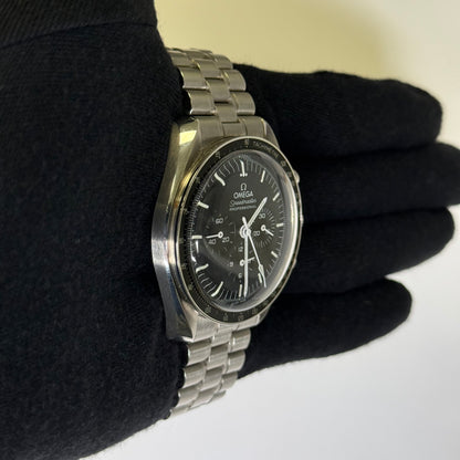 Omega Speedmaster 42mm Black Dial Ref# 310.30.42.50.01.001 - Happy Jewelers Fine Jewelry Lifetime Warranty