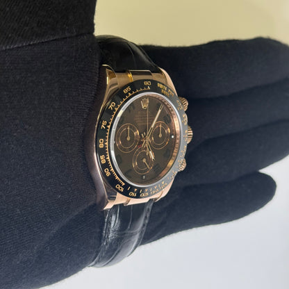 Rolex Daytona 40mm Chocolate Dial Watch Ref# 116515LN - Happy Jewelers Fine Jewelry Lifetime Warranty