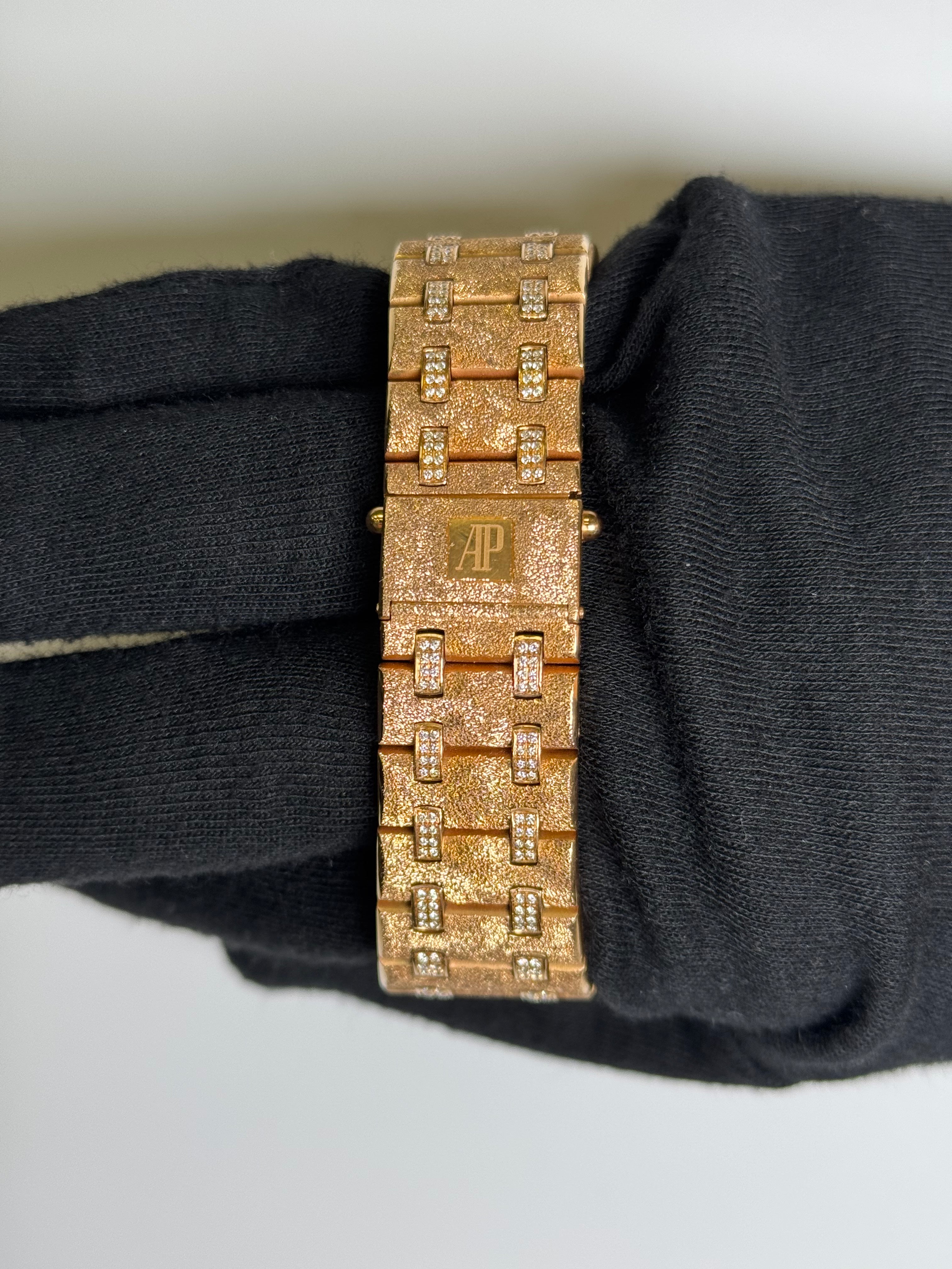 Audemars Piguet Royal Oak 42mm Diamond Dial Watch - Happy Jewelers Fine Jewelry Lifetime Warranty