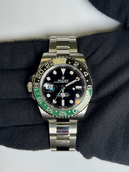 Rolex GMT-Master II 40mm Black Dial Watch Ref# 126720VTNR - Happy Jewelers Fine Jewelry Lifetime Warranty
