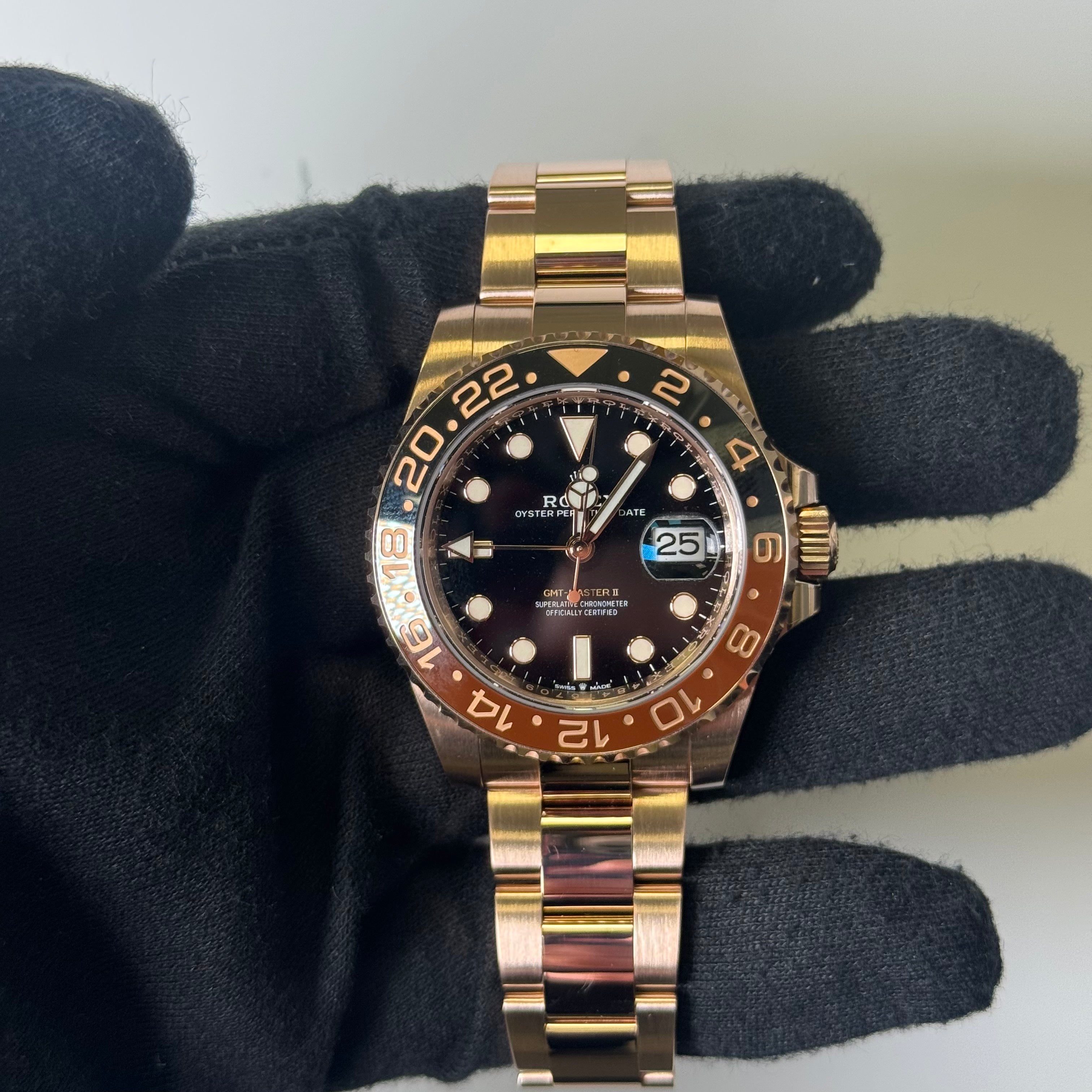 Rolex GMT-Master II 40mm Black Dial Watch Ref# 126715CHNR - Happy Jewelers Fine Jewelry Lifetime Warranty