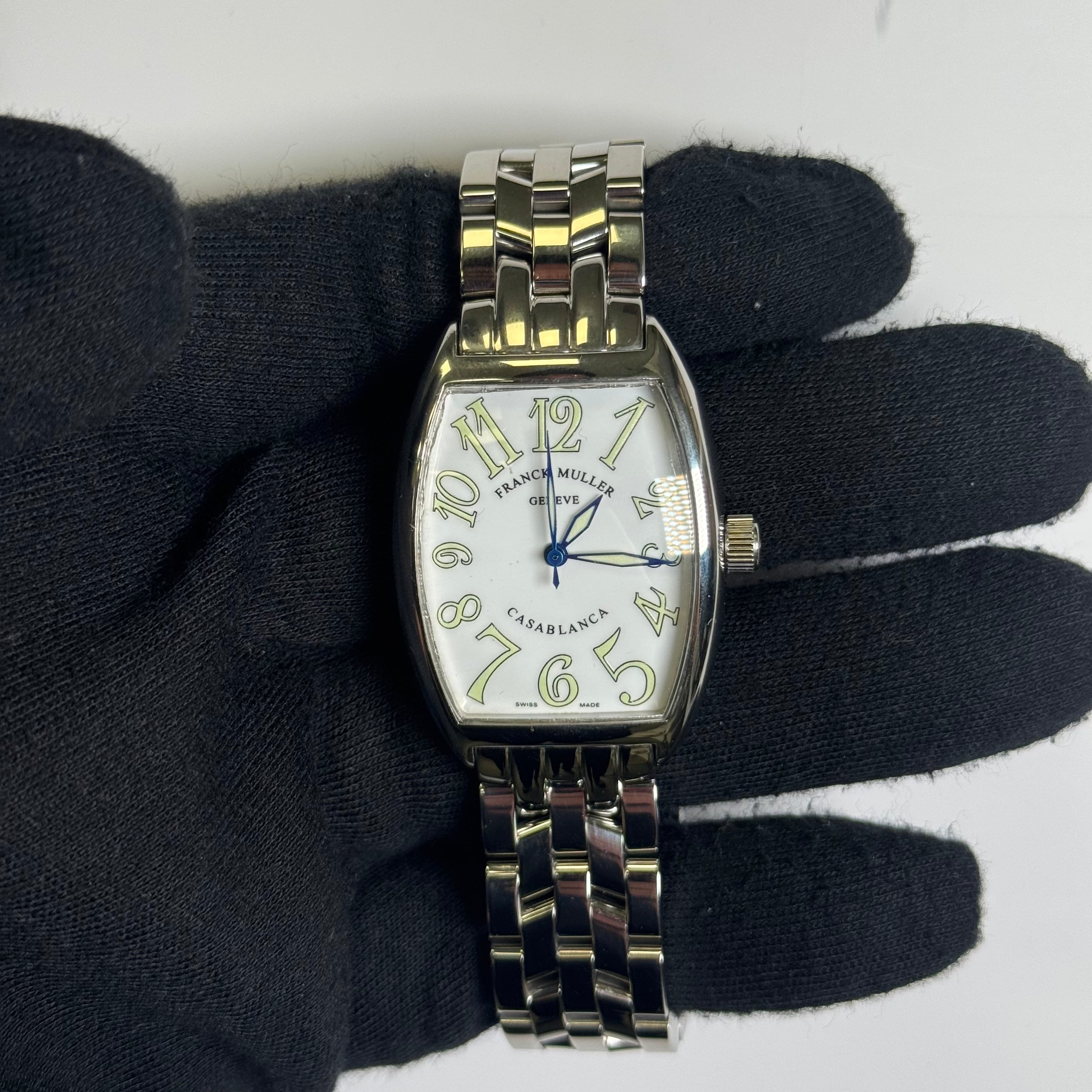 Franck Muller Casablanca 31mm White Dial Watch Ref# 2852 - Happy Jewelers Fine Jewelry Lifetime Warranty