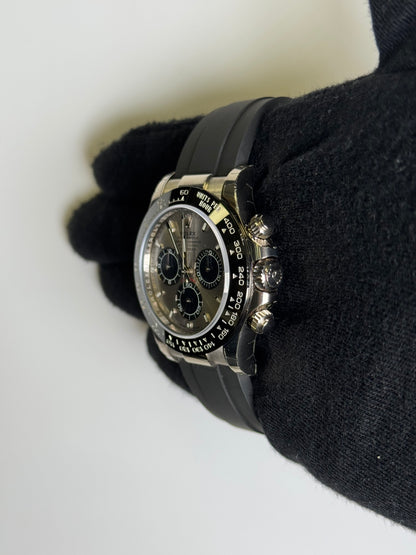 Rolex Daytona 40mm Silver Dial Watch Ref# 116519LN - Happy Jewelers Fine Jewelry Lifetime Warranty
