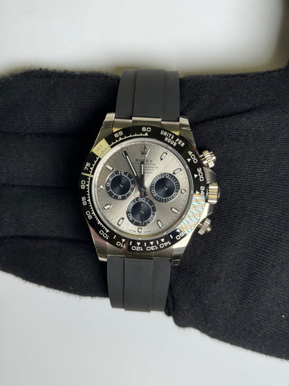 Rolex Daytona 40mm Silver Dial Watch Ref# 116519LN - Happy Jewelers Fine Jewelry Lifetime Warranty