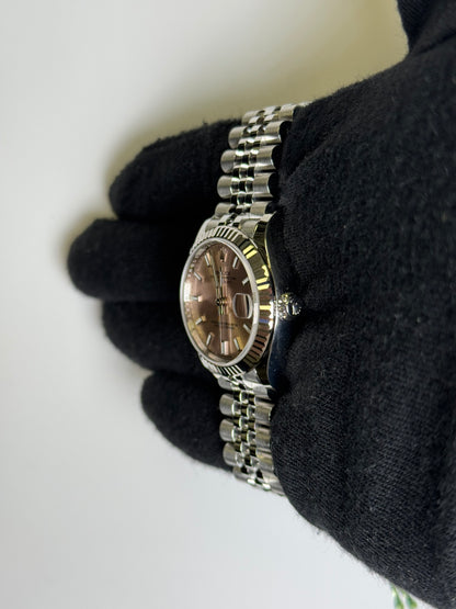 Rolex Datejust 31mm Pink Dial Watch Ref# 278274 - Happy Jewelers Fine Jewelry Lifetime Warranty