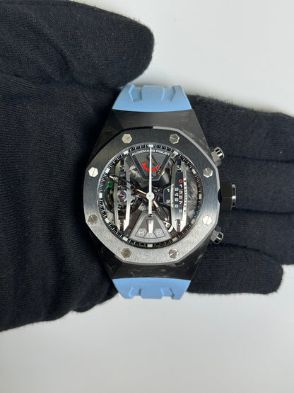Audemars Piguet Royal Oak 44mm Skeleton Dial Watch Ref# 26265FO.OO.D002.CR.01 - Happy Jewelers Fine Jewelry Lifetime Warranty