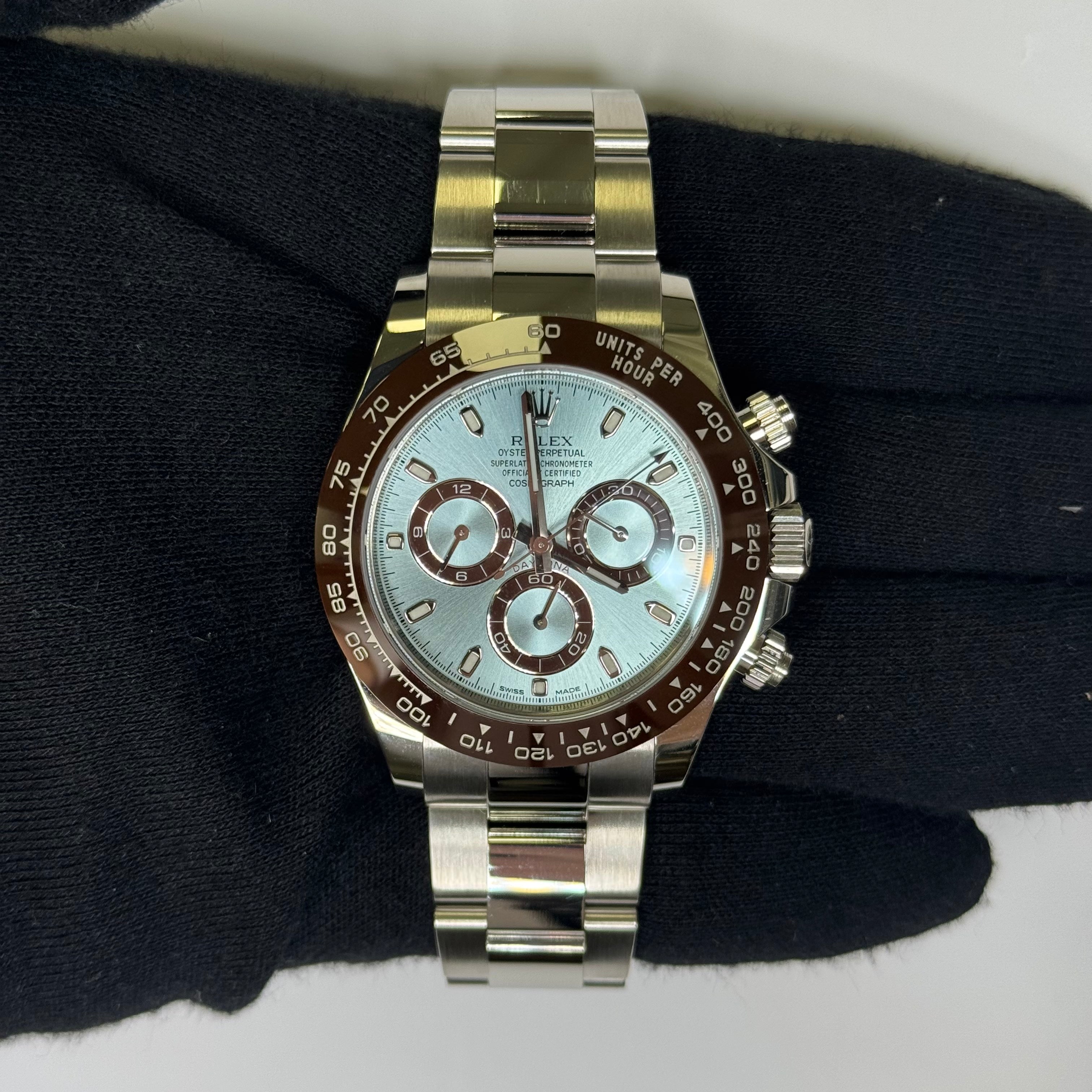Rolex Daytona 40mm Blue Dial Watch Ref# 116506 - Happy Jewelers Fine Jewelry Lifetime Warranty