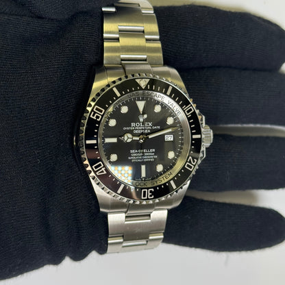Rolex Sea-Dweller 44mm Black Dial Watch Ref# 126660 - Happy Jewelers Fine Jewelry Lifetime Warranty