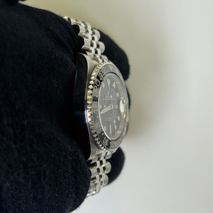 Rolex GMT-Master II 40mm Black Dial Ref# 126710GRNR - Happy Jewelers Fine Jewelry Lifetime Warranty