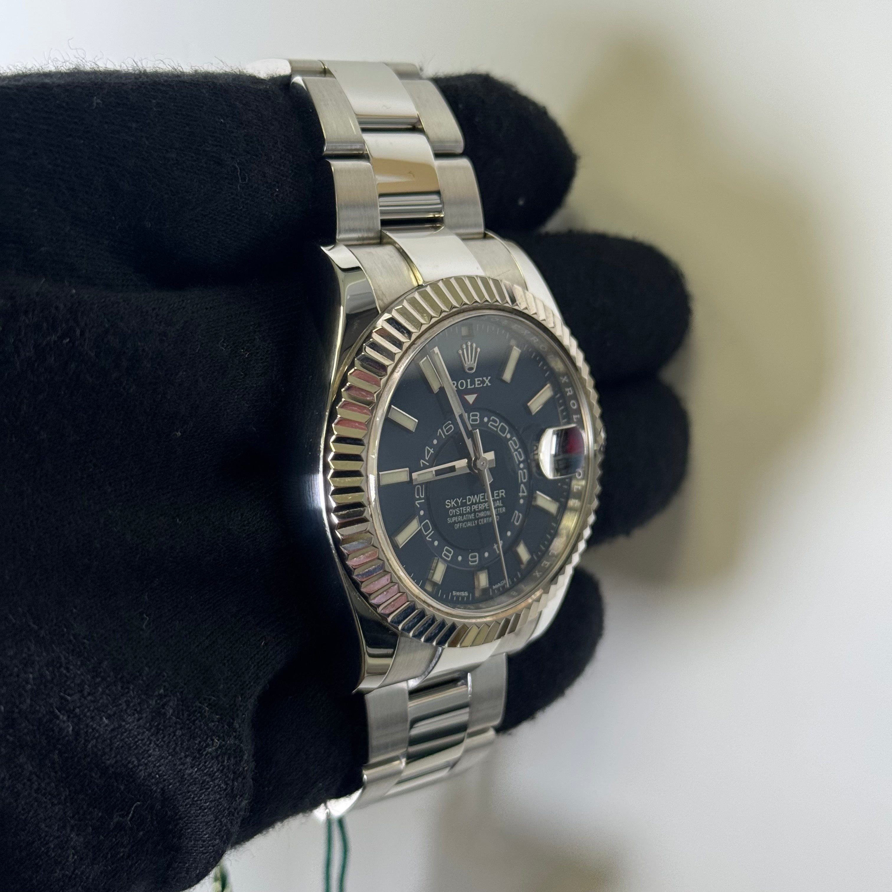 Rolex Sky-Dweller 42mm Blue Dial Watch Ref# 326934 - Happy Jewelers Fine Jewelry Lifetime Warranty