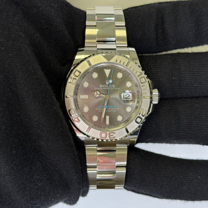 Rolex Yacht-Master 40mm Rhodium Dial Watch Ref# 126622 - Happy Jewelers Fine Jewelry Lifetime Warranty