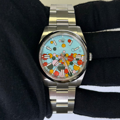 Rolex Oyster Perpetual 41mm Dial Watch Ref# 124300 - Happy Jewelers Fine Jewelry Lifetime Warranty