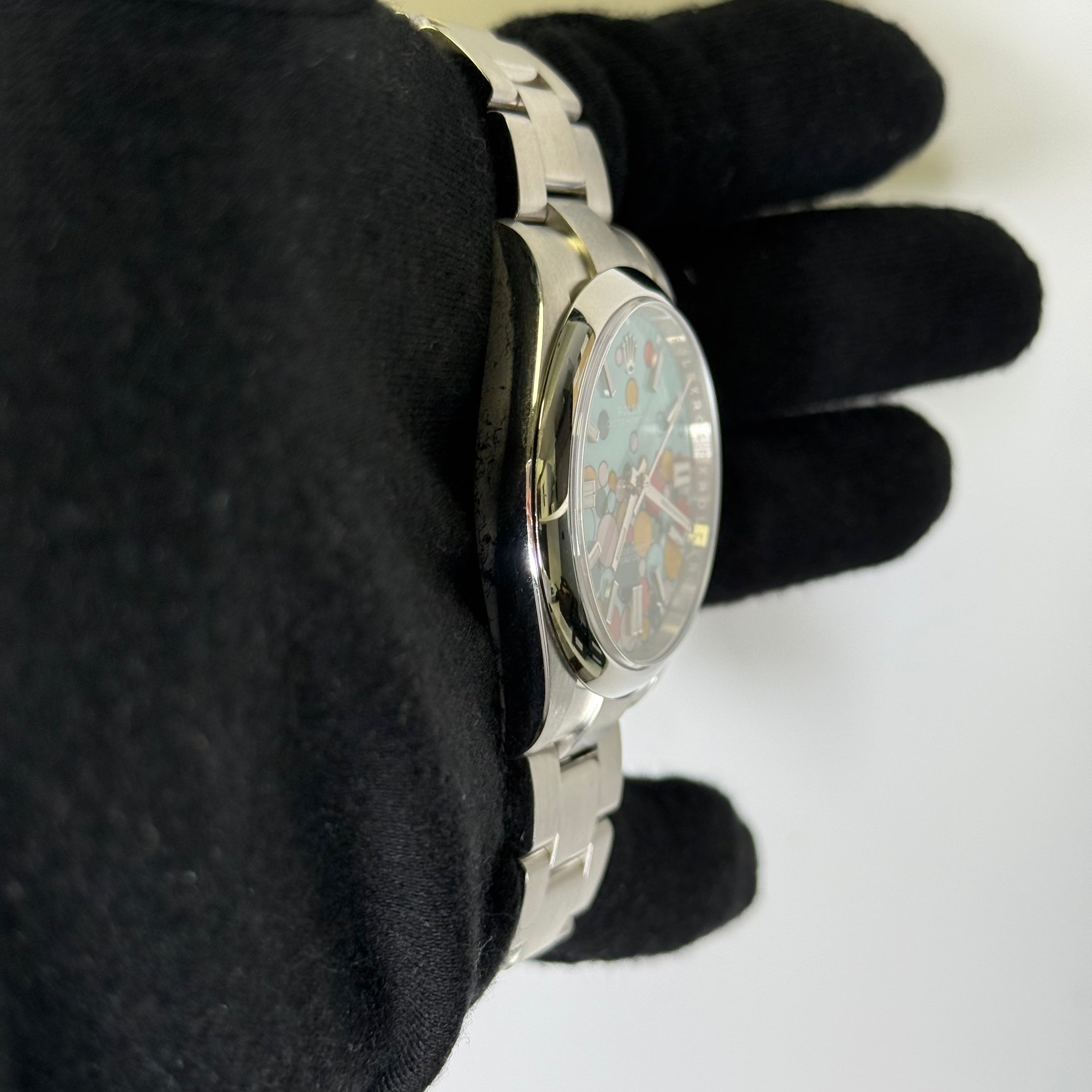 Rolex Oyster Perpetual 41mm Dial Watch Ref# 124300 - Happy Jewelers Fine Jewelry Lifetime Warranty