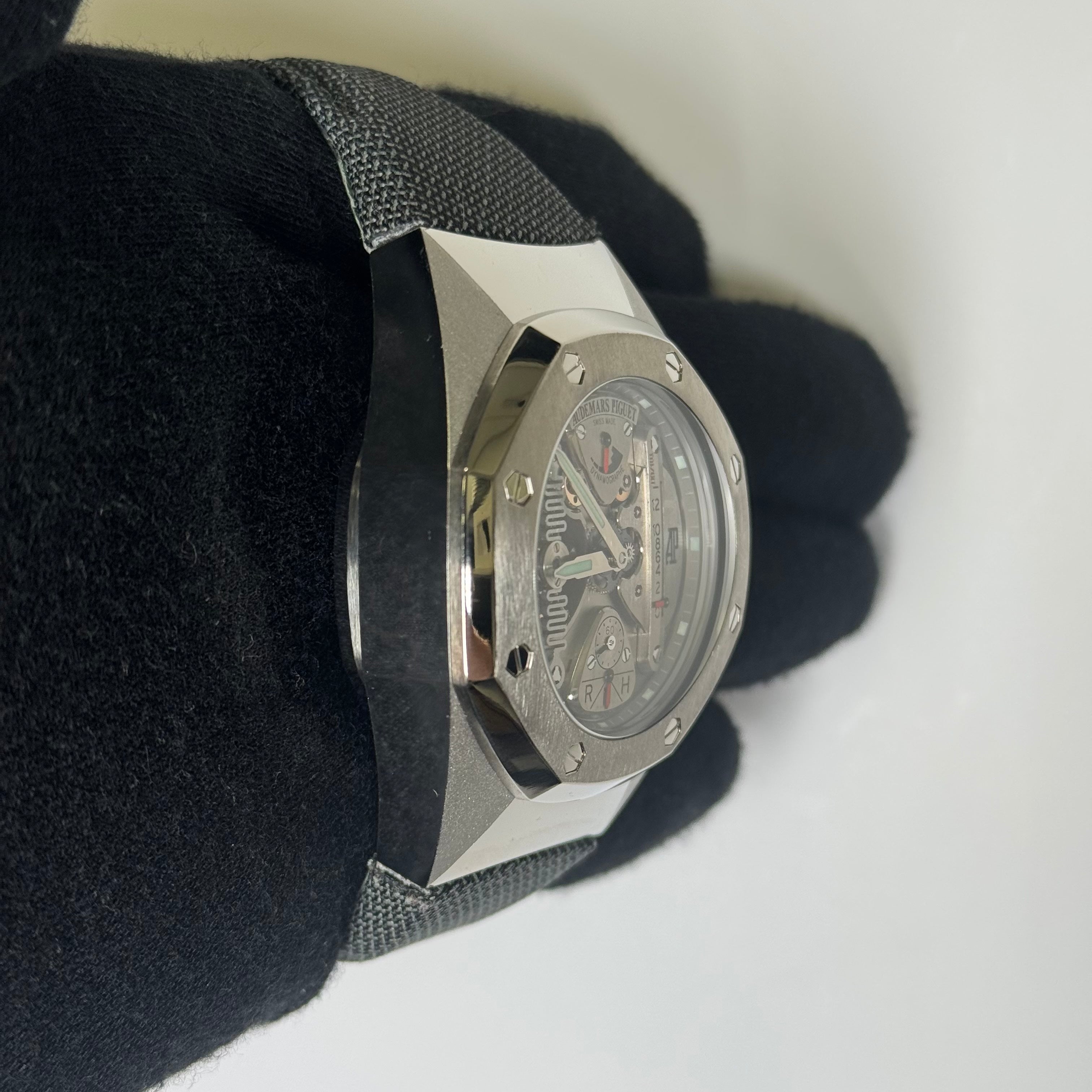 Audemars Piguet Royal Oak 44mm Openwork Dial Watch Ref# 25980AI.OO.D003SU.01 - Happy Jewelers Fine Jewelry Lifetime Warranty