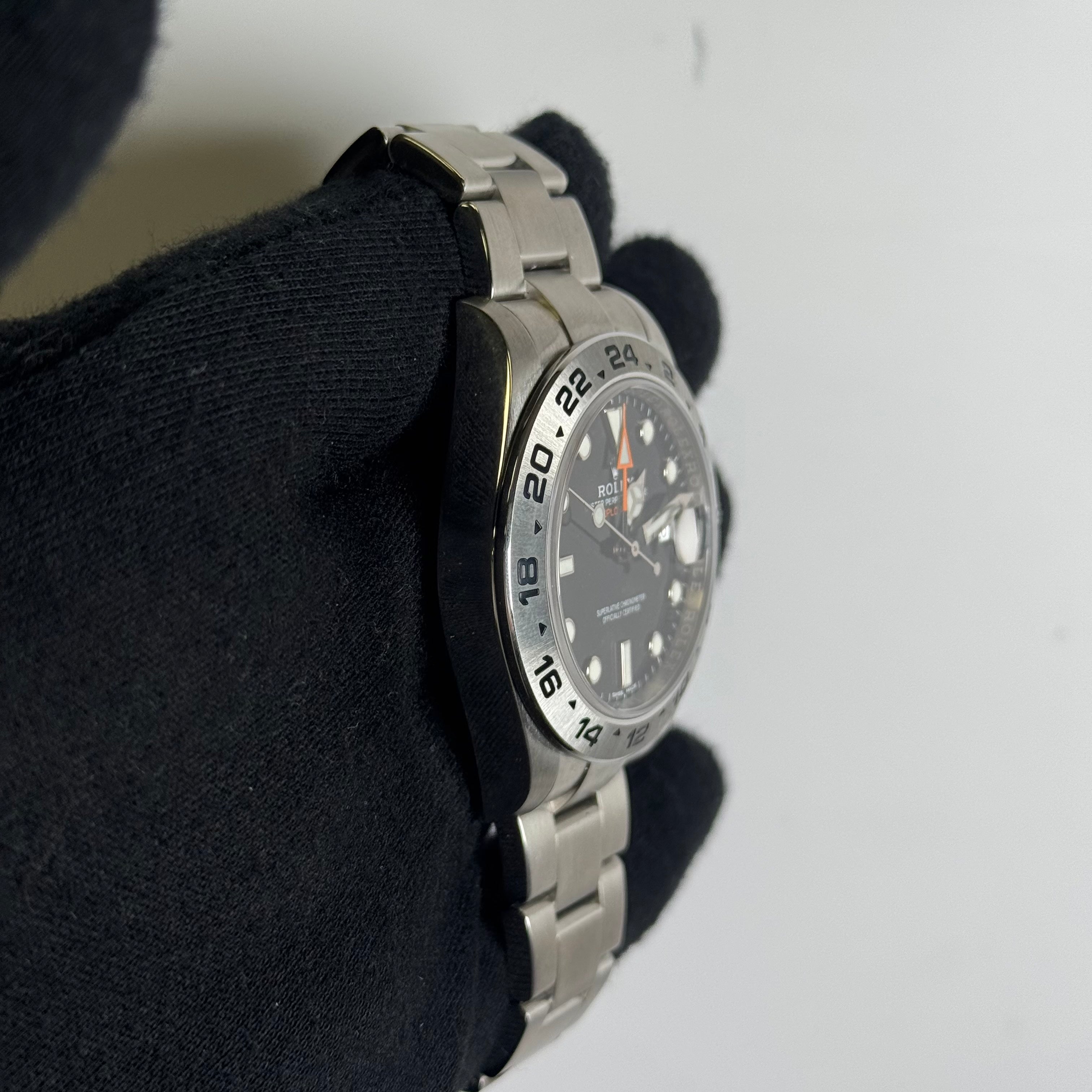 Rolex Explorer II 42mm Black Dial Watch Ref# 216570 - Happy Jewelers Fine Jewelry Lifetime Warranty