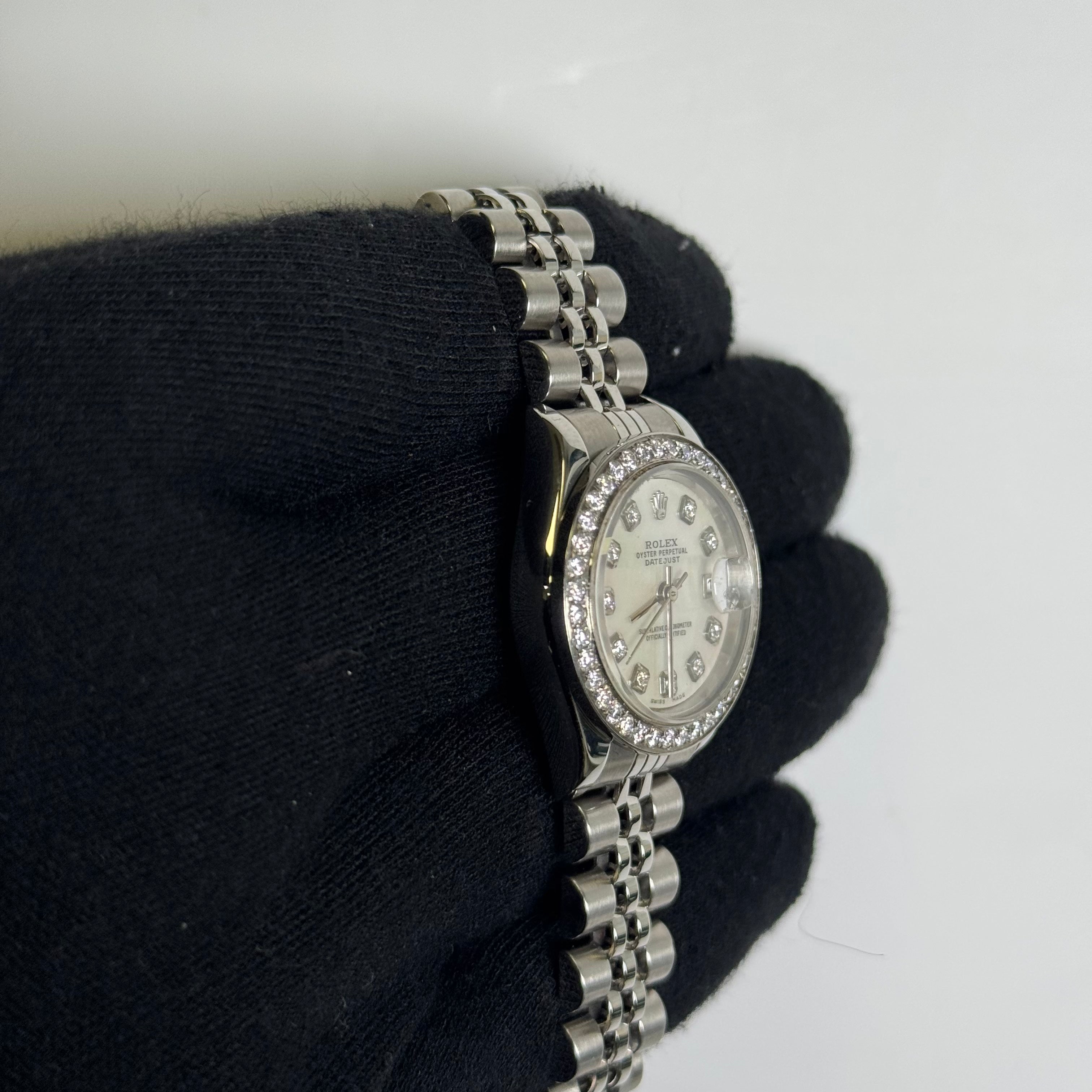 Rolex Datejust 26mm MOP Dial Watch Ref# 79160 - Happy Jewelers Fine Jewelry Lifetime Warranty