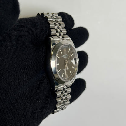 Rolex Datejust 41mm Rhodium Dial Watch Ref# 126300 - Happy Jewelers Fine Jewelry Lifetime Warranty