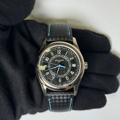 Patek Philippe Calatrava 40mm Black Dial Watch Ref# 6007G-011 - Happy Jewelers Fine Jewelry Lifetime Warranty