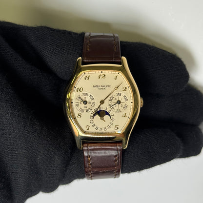 Patek Philippe Calendar 37mm Cream Dial Watch Ref# 5940J-001 - Happy Jewelers Fine Jewelry Lifetime Warranty