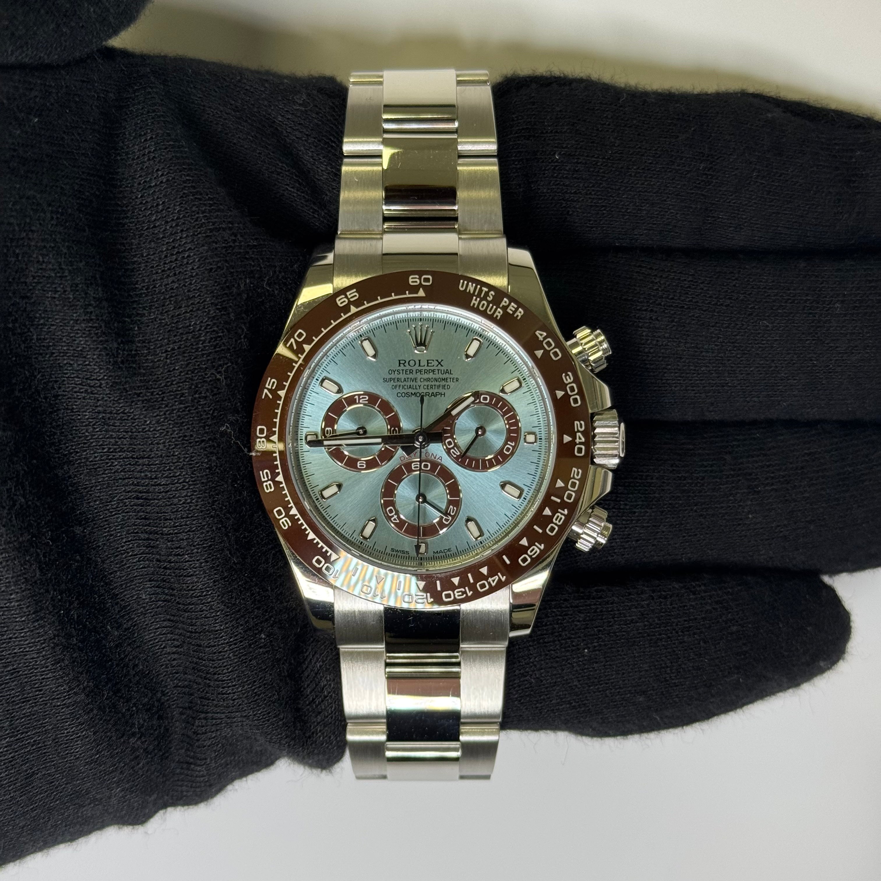 Rolex Daytona 40mm Blue Dial Watch Ref# 116506 - Happy Jewelers Fine Jewelry Lifetime Warranty