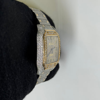 Cartier Santos 40mm Diamond Dial Watch Ref# W2SA0009 - Happy Jewelers Fine Jewelry Lifetime Warranty