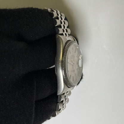 Rolex Datejust 36mm Silver Dial Watch Ref# 16220 - Happy Jewelers Fine Jewelry Lifetime Warranty