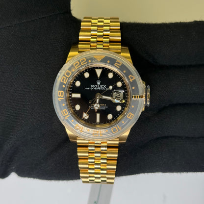 Rolex GMT-Master II 40mm Black Dial Watch Ref# 126718GRNR - Happy Jewelers Fine Jewelry Lifetime Warranty