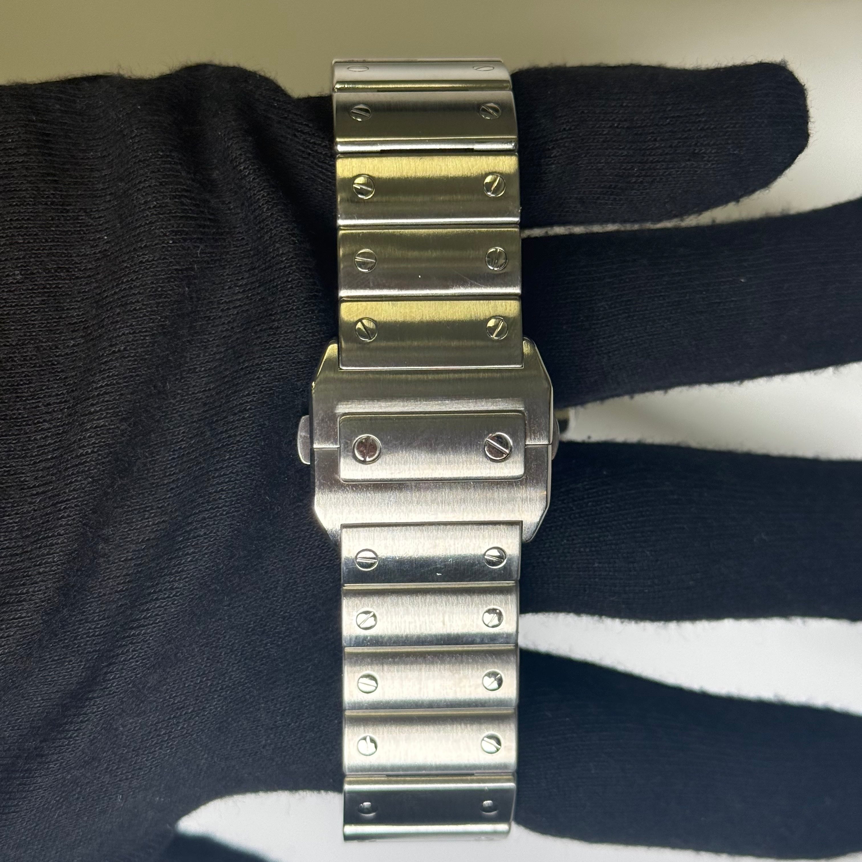 Cartier Santos 40mm Grey Dial Watch Ref# WSSA0076 - Happy Jewelers Fine Jewelry Lifetime Warranty