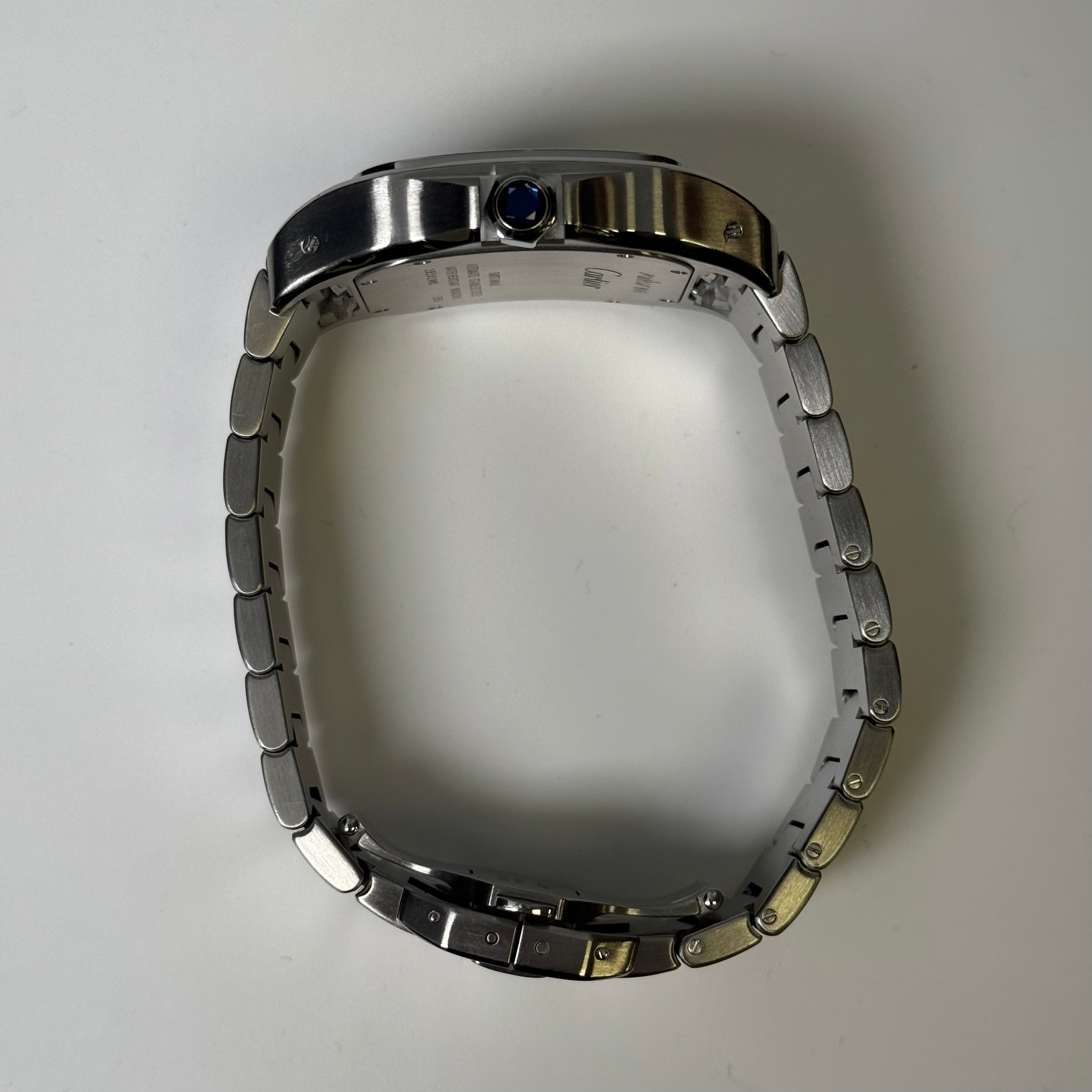 Cartier Santos 40mm Grey Dial Watch Ref# WSSA0076 - Happy Jewelers Fine Jewelry Lifetime Warranty