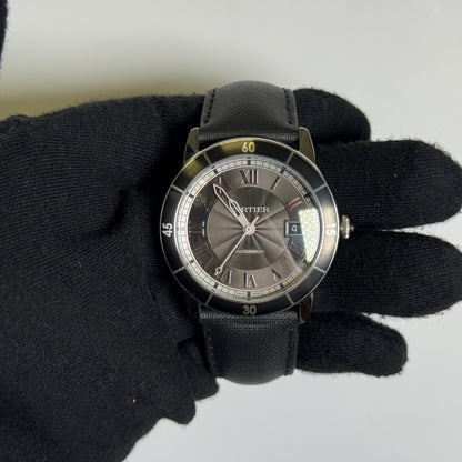 Cartier Ronde 42mm Grey Dial Watch Ref# WSRN0003 - Happy Jewelers Fine Jewelry Lifetime Warranty