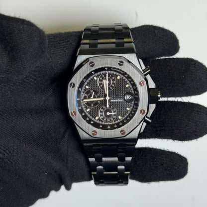 Audemars Piguet Royal Oak 42mm Black Dial Watch Ref# 26238CE.OO.1300CE.01 - Happy Jewelers Fine Jewelry Lifetime Warranty