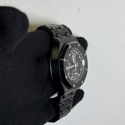 Audemars Piguet Royal Oak 42mm Black Dial Watch Ref# 26238CE.OO.1300CE.01 - Happy Jewelers Fine Jewelry Lifetime Warranty