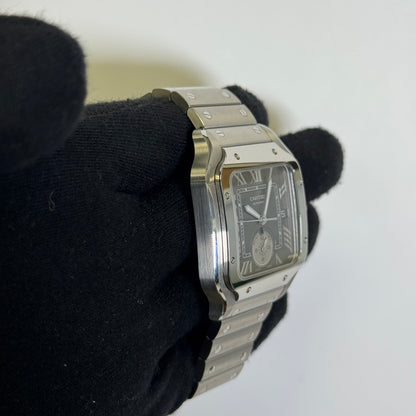 Cartier Santos 40mm Grey Dial Watch Ref# WSSA0076 - Happy Jewelers Fine Jewelry Lifetime Warranty