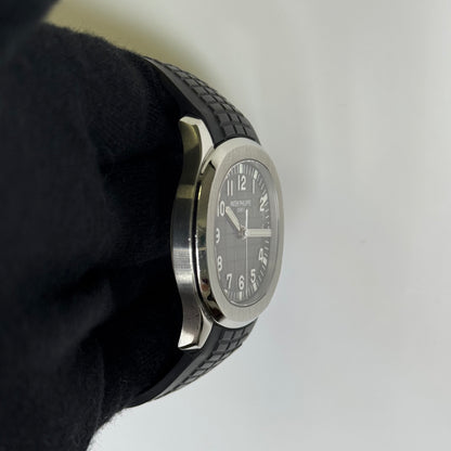Patek Philippe Aquanaut 40mm Grey Dial Ref# 5167/1A-001 - Happy Jewelers Fine Jewelry Lifetime Warranty