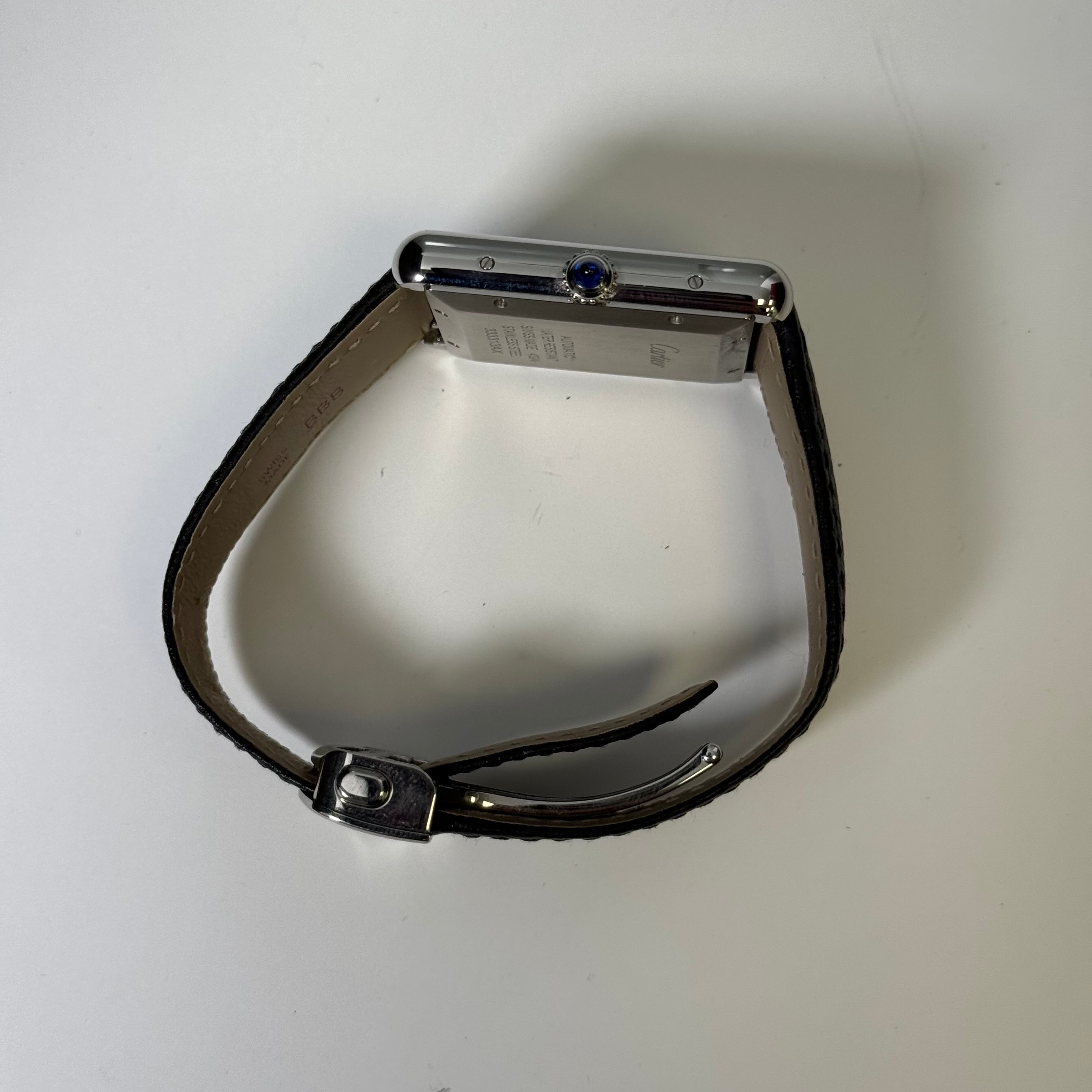 Cartier Tank 31mm Silver Dial Watch Ref# WSTA0040 - Happy Jewelers Fine Jewelry Lifetime Warranty